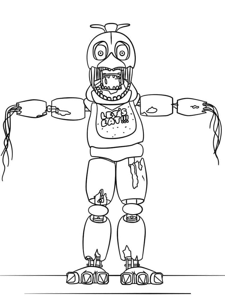 Five Nights at Freddy's (1) Boyama Sayfası