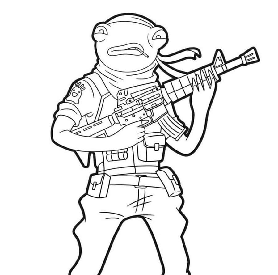 Fortnite (24) Boyama Sayfası