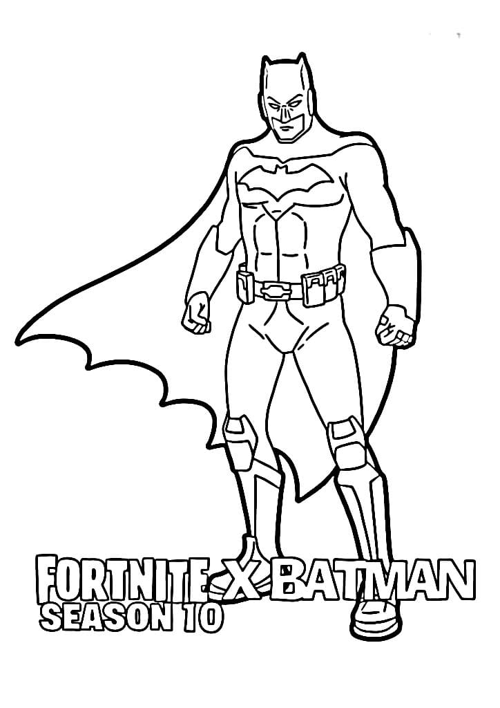 Fortnite Ücretsiz Görsel Boyama Sayfası