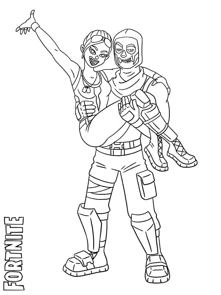 Fortnite Boyama Sayfaları