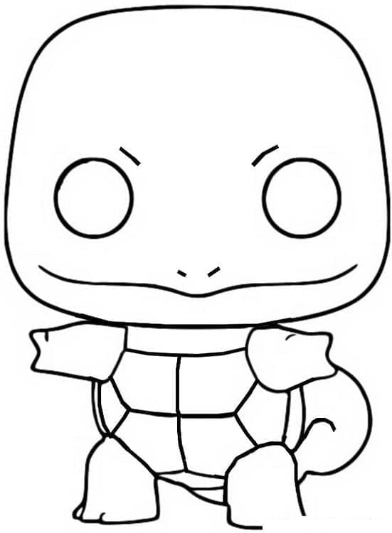 Funko Pop Çıktı Al Boyama Sayfası