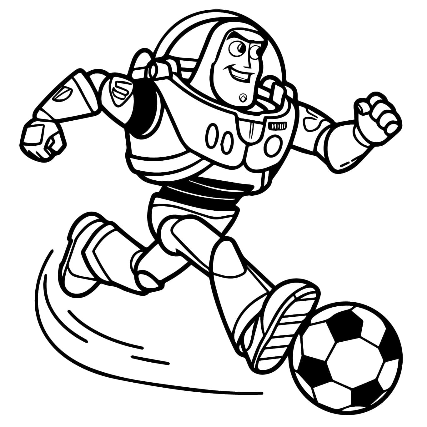 Futbol (1) Boyama Sayfası