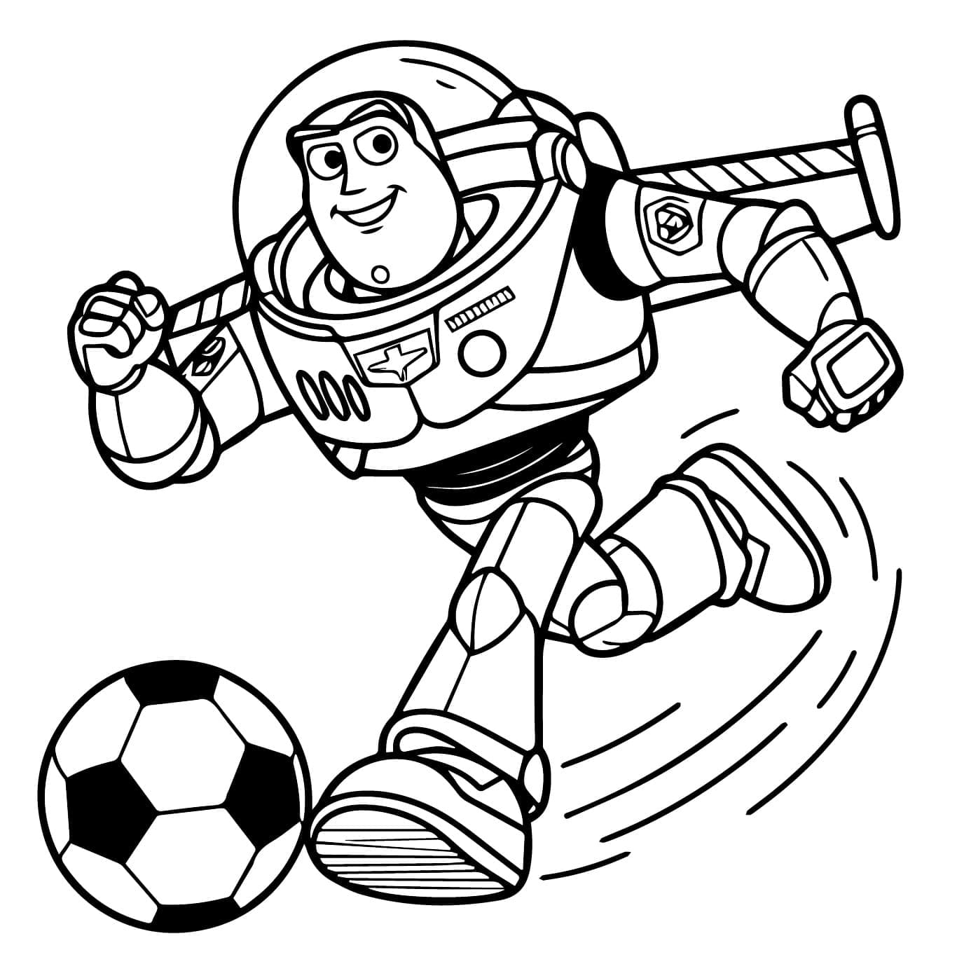 Futbol (2) Boyama Sayfası