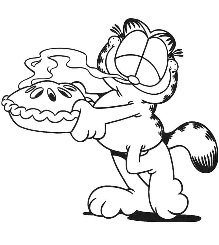 Garfield Boyama Sayfaları