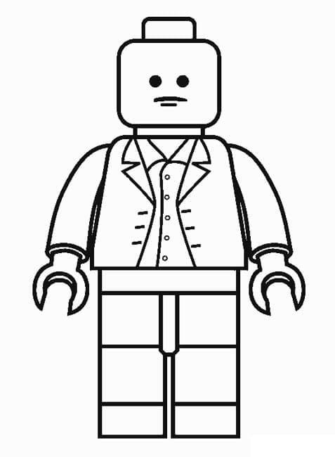 Güzel Lego Boyama Sayfası