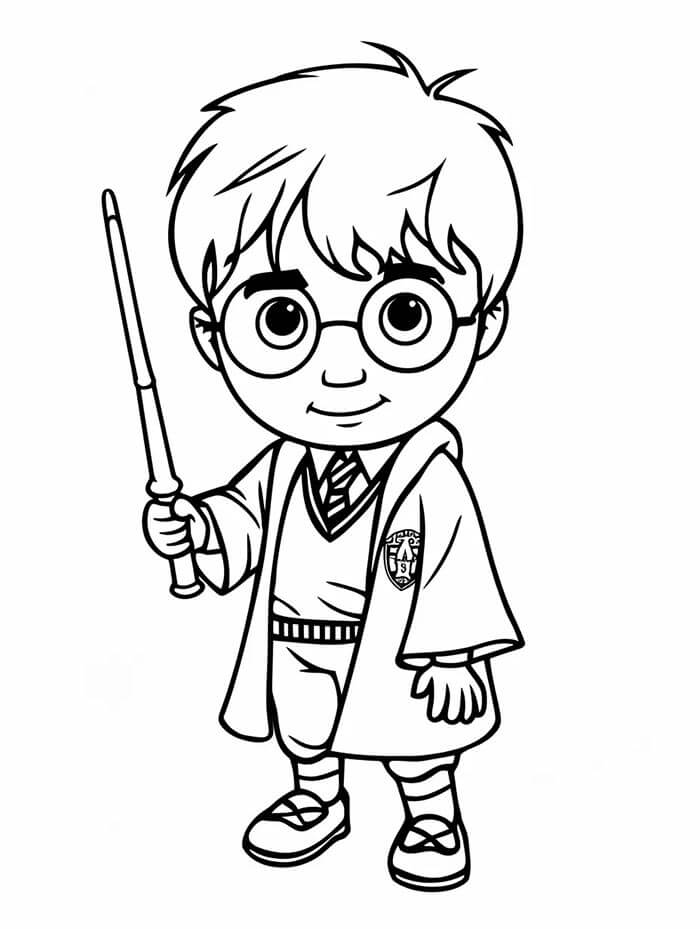 Harry Potter (1) Boyama Sayfası
