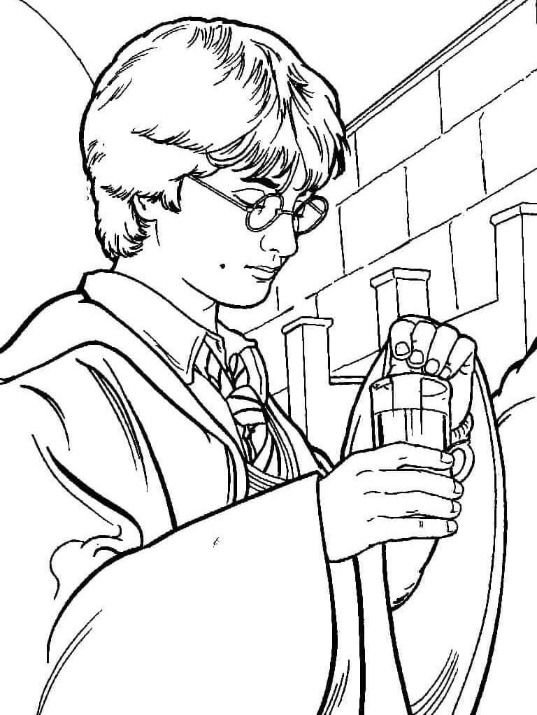 Harry Potter (18) Boyama Sayfası