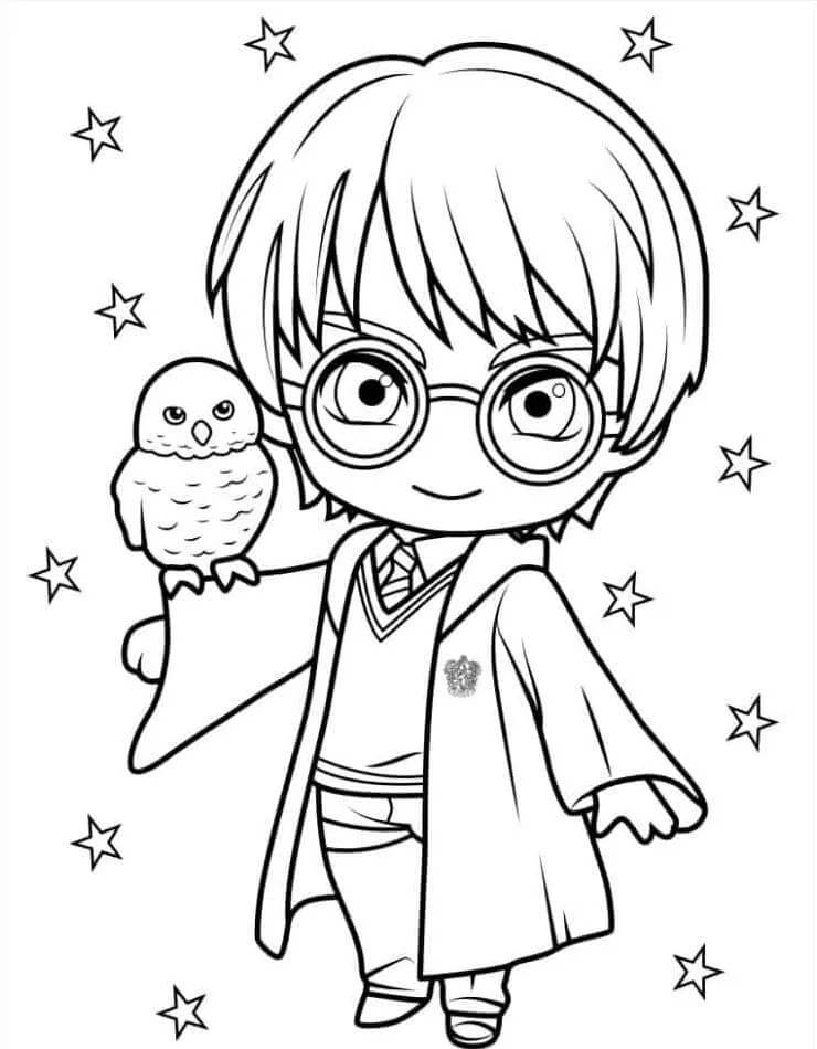 Harry Potter (4) Boyama Sayfası
