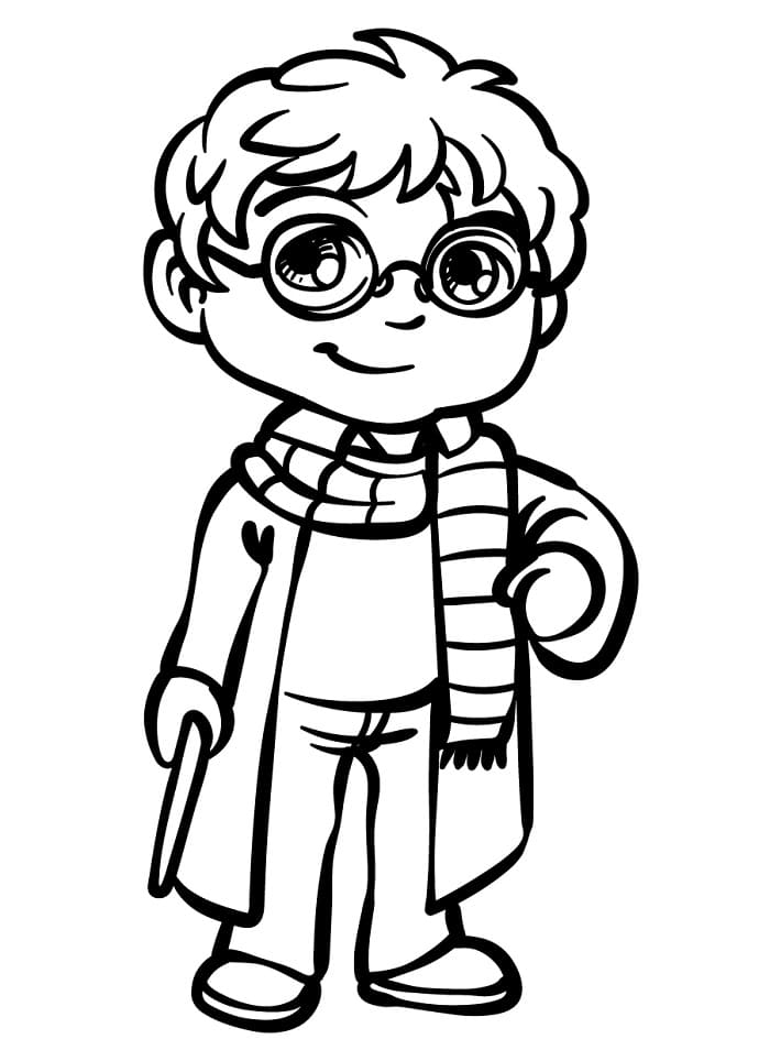 Harry Potter Resmi Boyama Sayfası