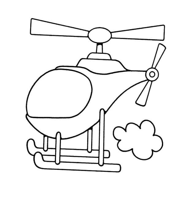 Helikopter Bas Boyama Sayfası