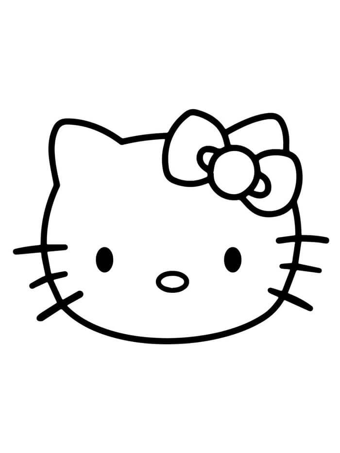Hello Kitty (5) Boyama Sayfası