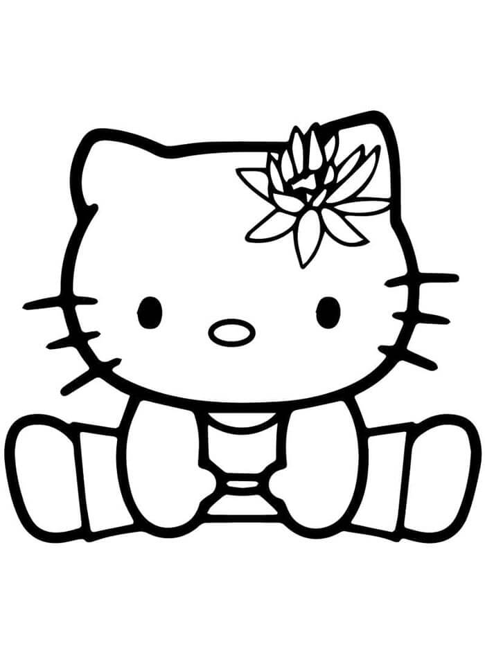 Hello Kitty (6) Boyama Sayfası