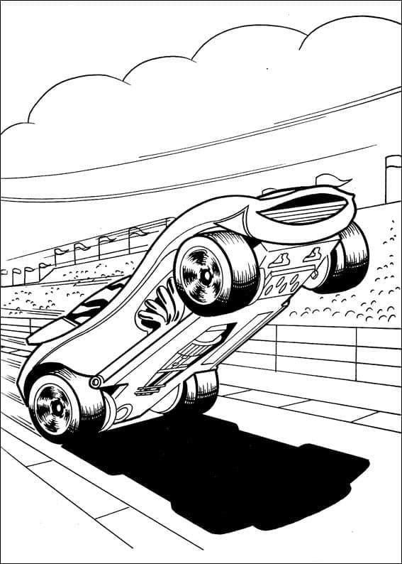 Hot Wheels (12) Boyama Sayfası