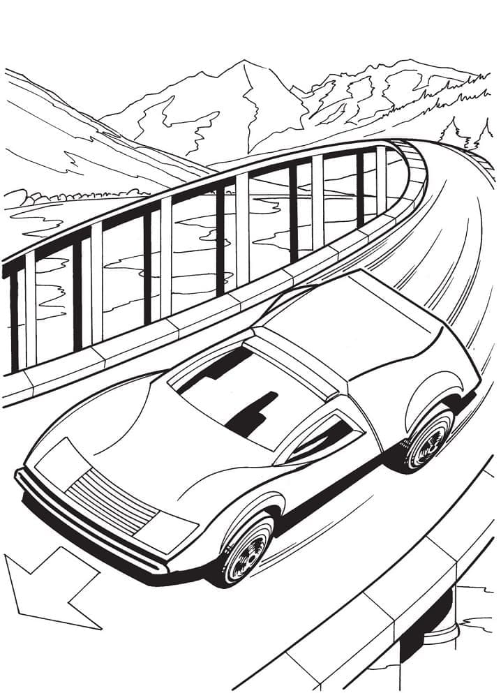 Hot Wheels (23) Boyama Sayfası
