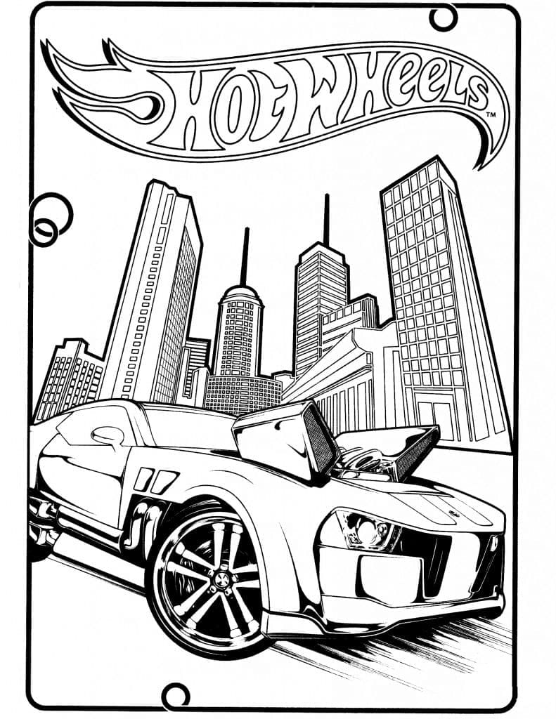 Hot Wheels (29) Boyama Sayfası