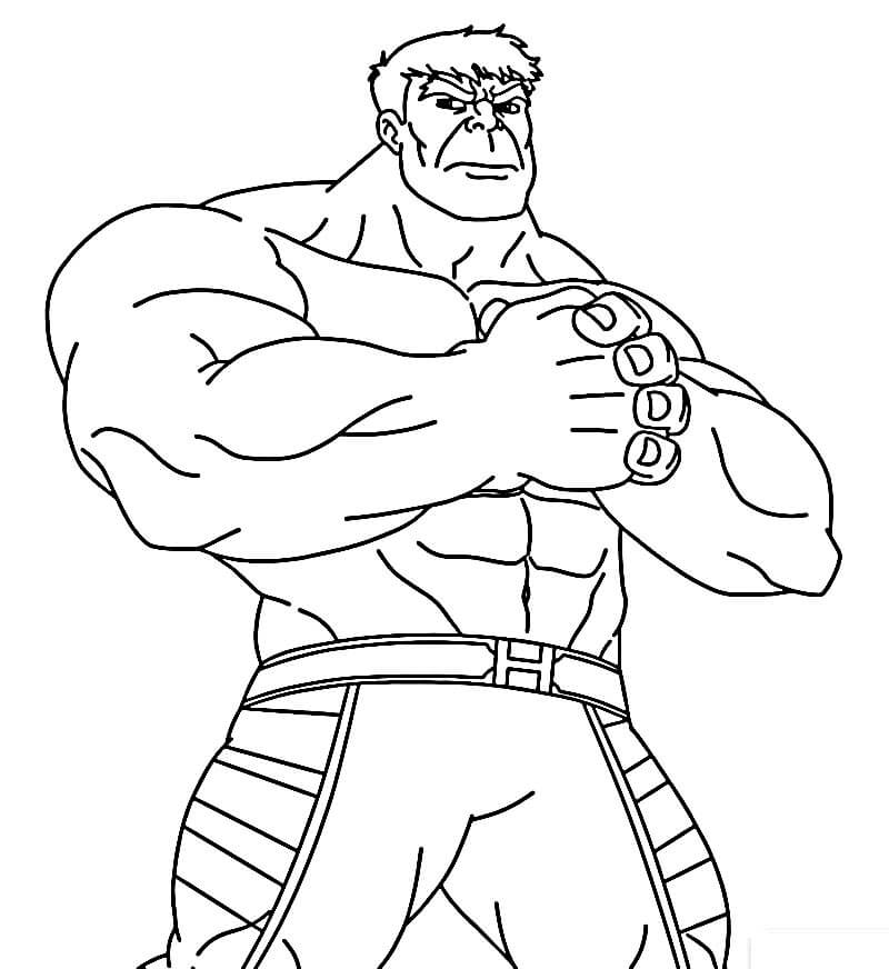 Hulk (1) Boyama Sayfası
