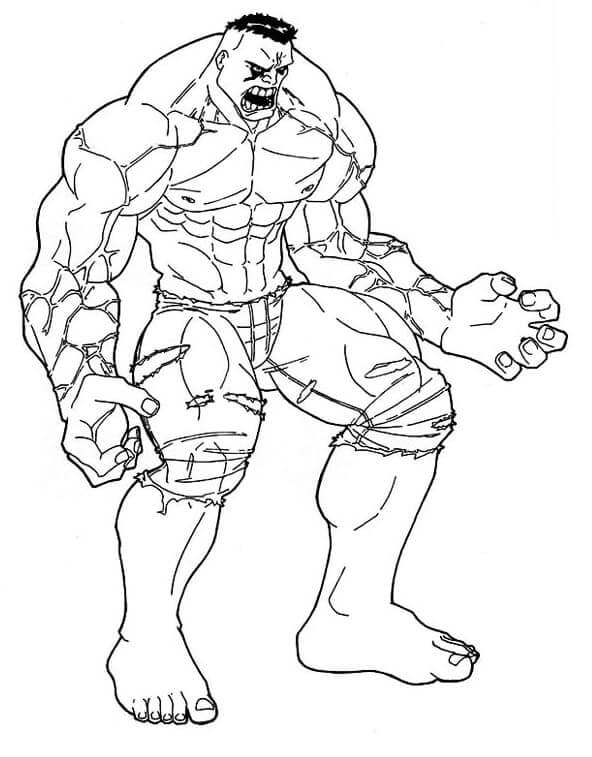Hulk (2) Boyama Sayfası