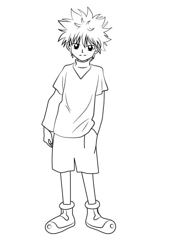 Hunter x Hunter (10) Boyama Sayfası