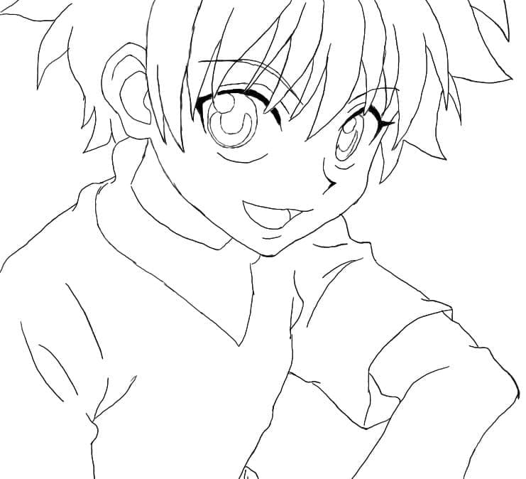 Hunter x Hunter (14) Boyama Sayfası