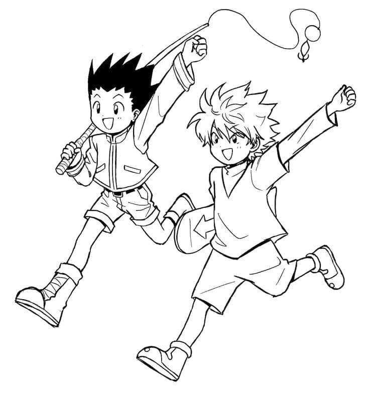 Hunter x Hunter Boyama Sayfaları