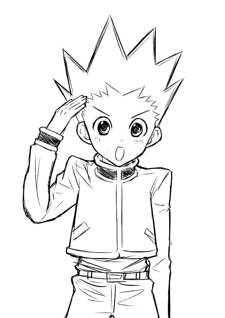 Hunter x Hunter (28) Boyama Sayfası