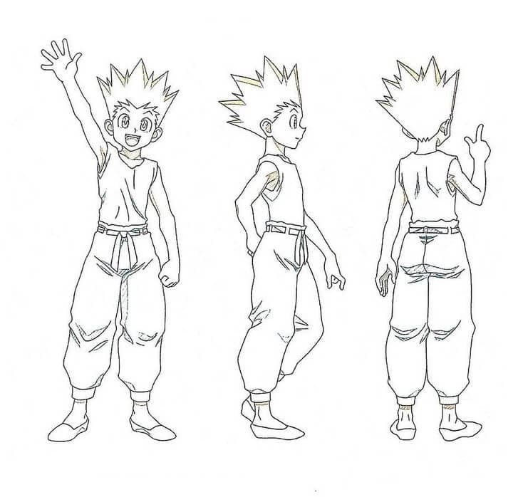 Hunter x Hunter (32) Boyama Sayfası