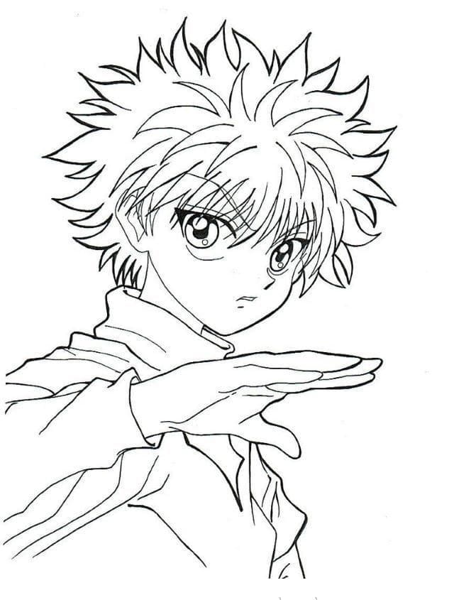 Hunter x Hunter (9) Boyama Sayfası
