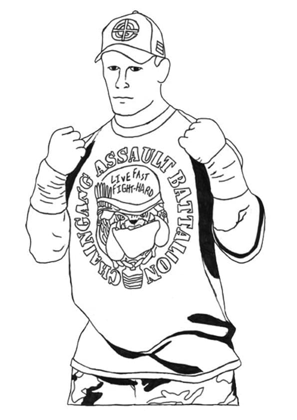 John Cena (3) Boyama Sayfası