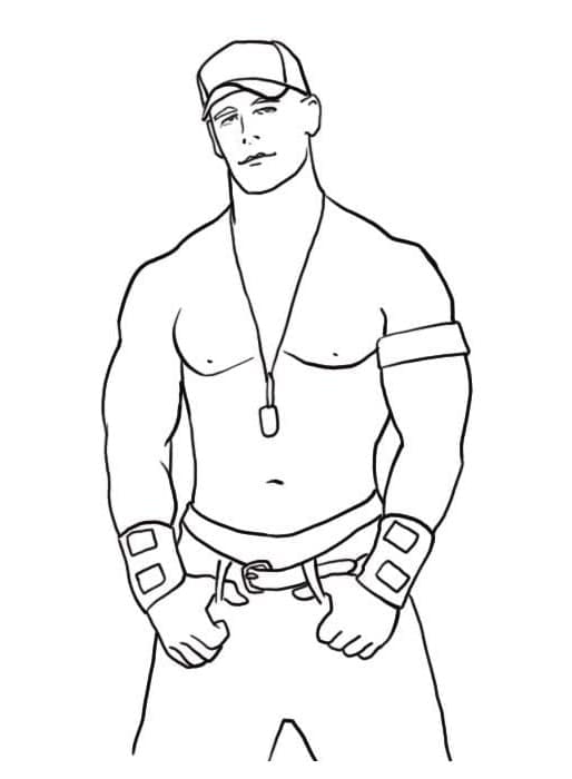 John Cena WWE Boyama Sayfası