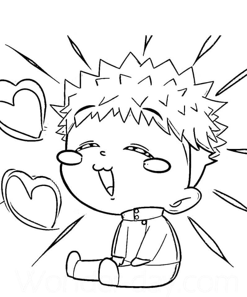 Jujutsu Kaisen (10) Boyama Sayfası