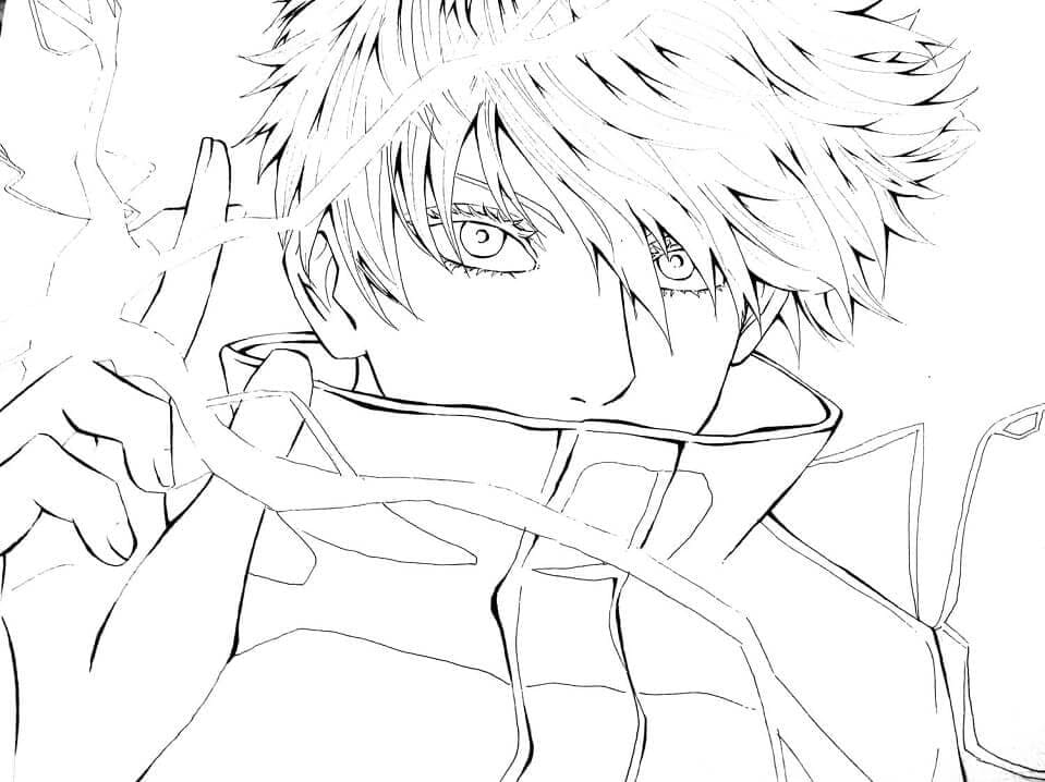 Jujutsu Kaisen (11) Boyama Sayfası