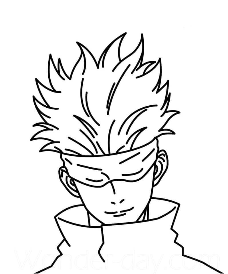 Jujutsu Kaisen Boyama Sayfaları