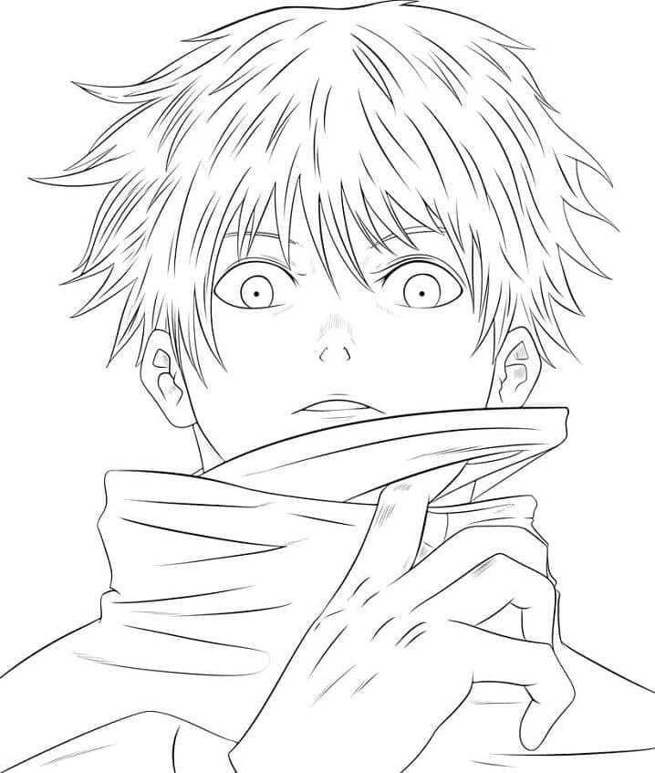 Jujutsu Kaisen (15) Boyama Sayfası