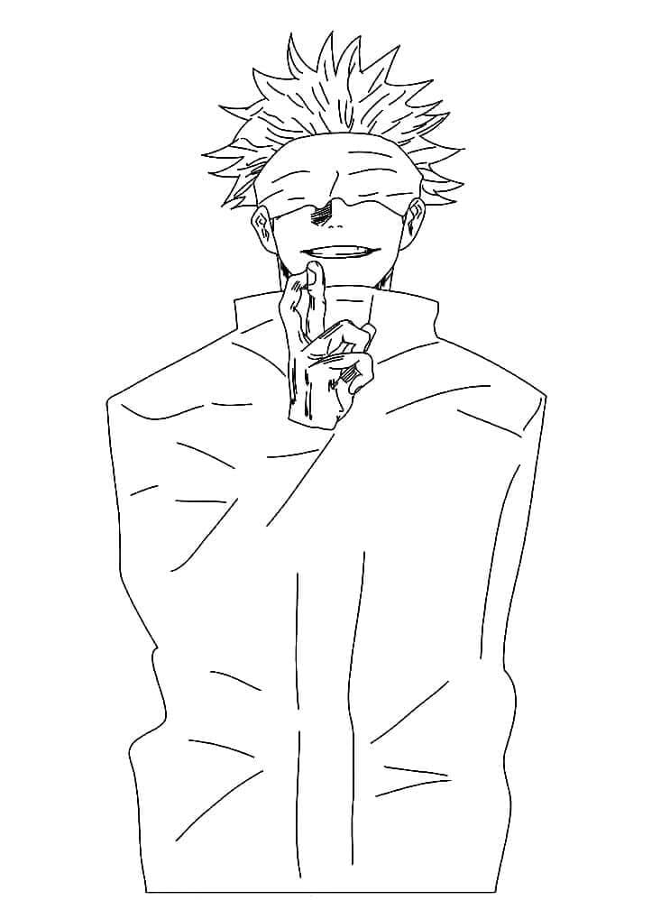 Jujutsu Kaisen (18) Boyama Sayfası