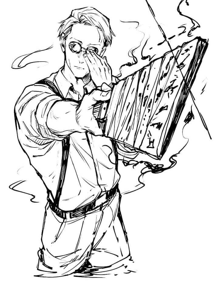 Jujutsu Kaisen (19) Boyama Sayfası