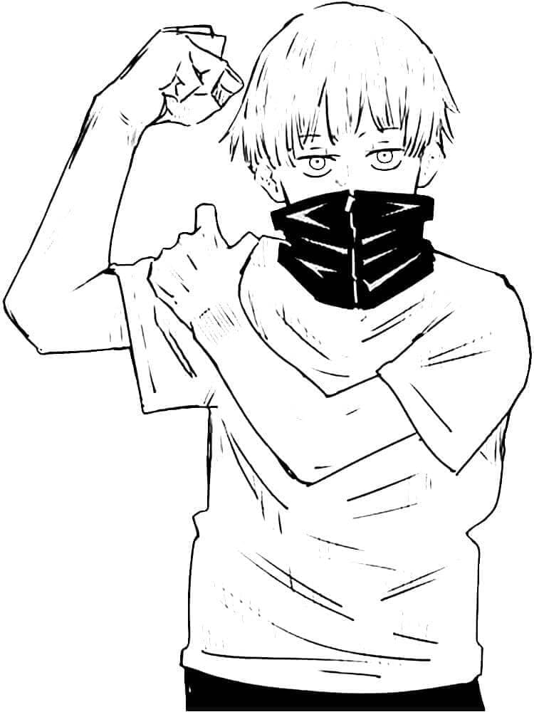 Jujutsu Kaisen (2) Boyama Sayfası