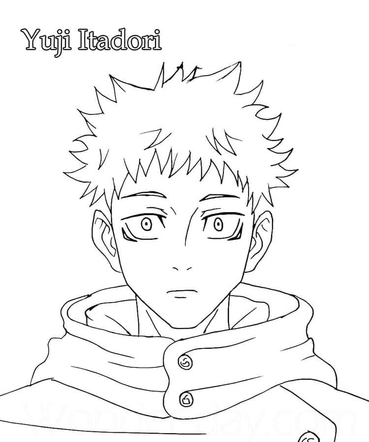 Jujutsu Kaisen (4) Boyama Sayfası