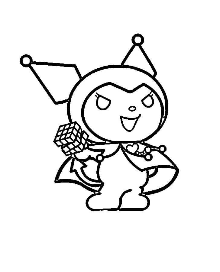 Kuromi (5) Boyama Sayfası