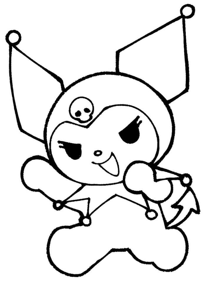 Kuromi (8) Boyama Sayfası