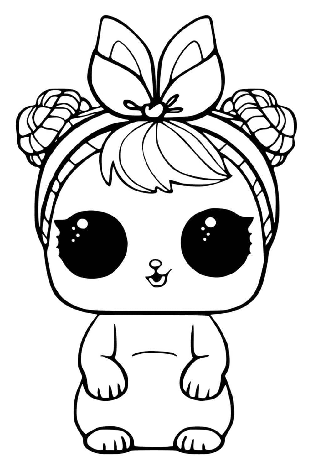 LOL Decoder Pet Bunny Boyama Sayfası