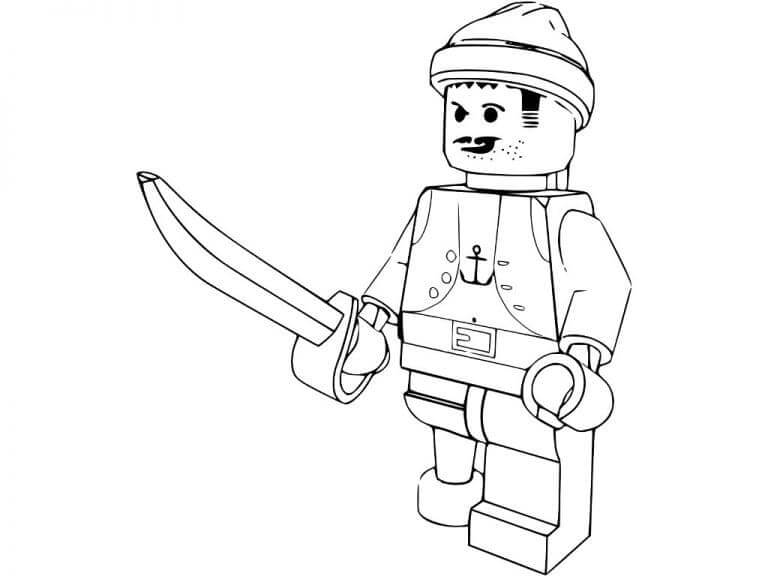 Lego (8) Boyama Sayfası