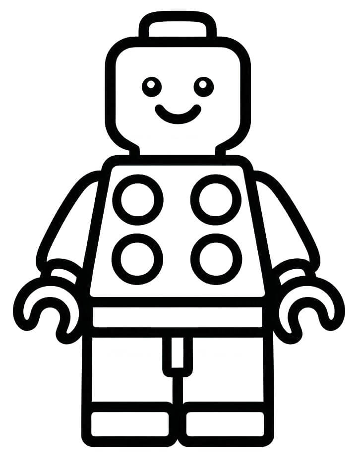 Lego Bedava Yazdırma Sayfası Boyama Sayfası