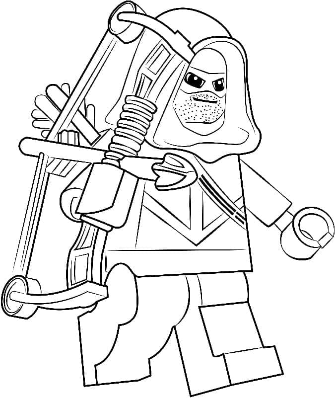 Lego Resim Boyama Sayfası