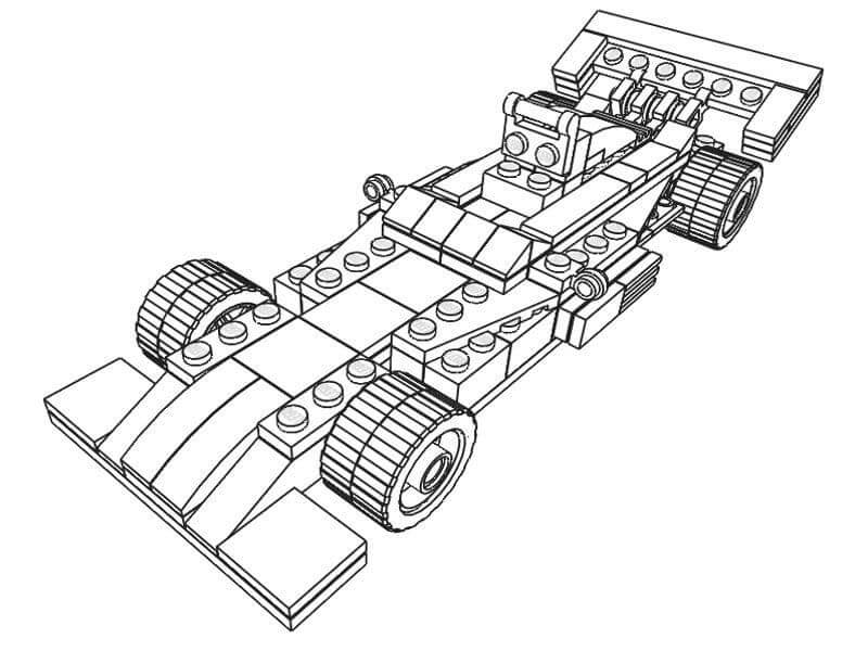 Lego Ücretsiz Çıktı Boyama Sayfası