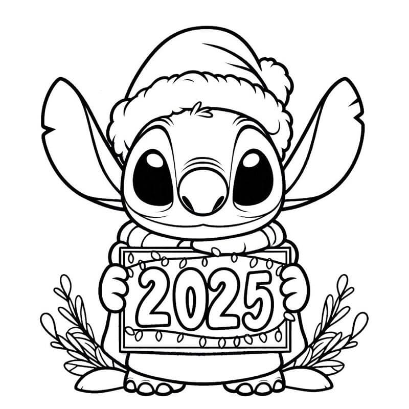 Lilo ve Stitch (9) Boyama Sayfası