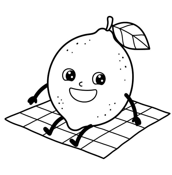 Limon (3) Boyama Sayfası