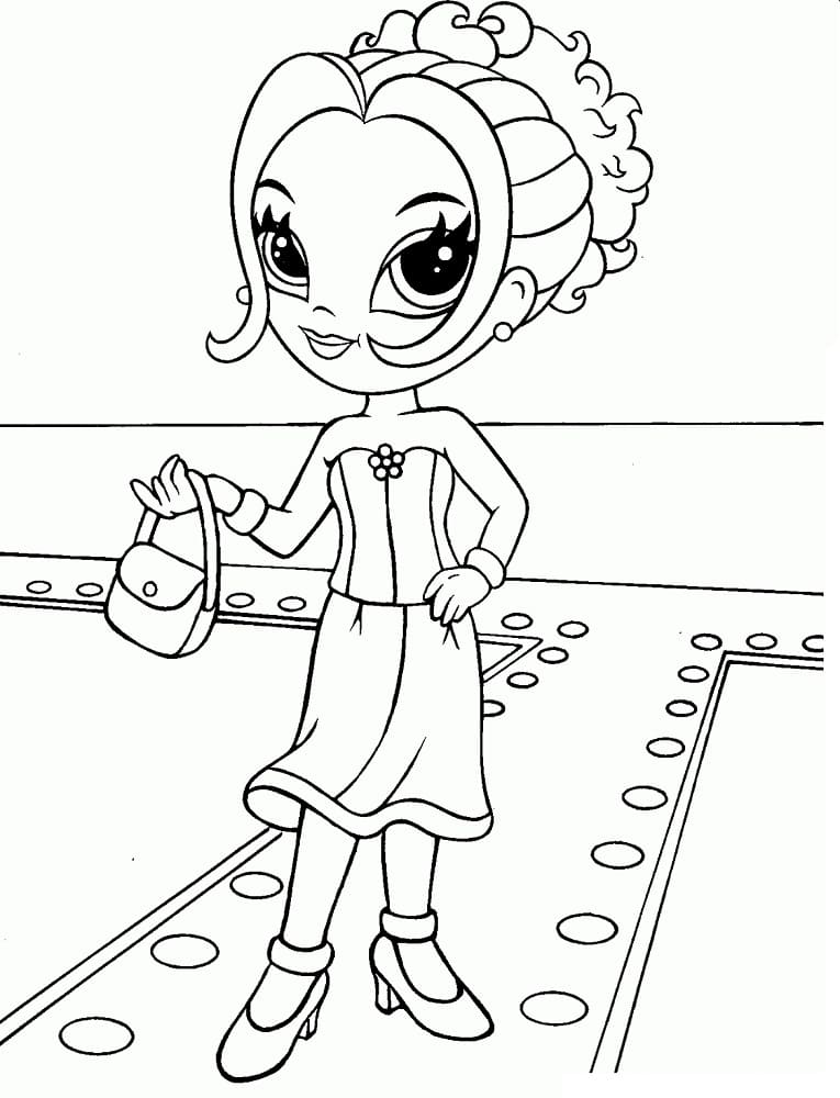 Lisa Frank (2) Boyama Sayfası