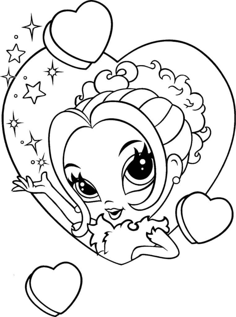 Lisa Frank (8) Boyama Sayfası