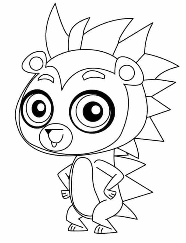 Littlest Pet Shop Çıktı Al Boyama Sayfası