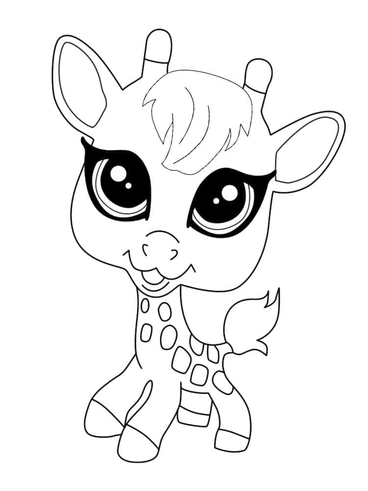 Littlest Pet Shop Resim Boyama Sayfası